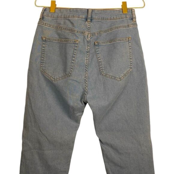 Pull & Bear Woman Skinny‎ High Waisted Jeans Blue Size 12 391 - Picture 6 of 9